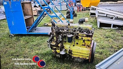 Perkins 6 cylinder combine engine