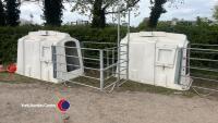2 x calf hutches with HD Teemore pens - 3