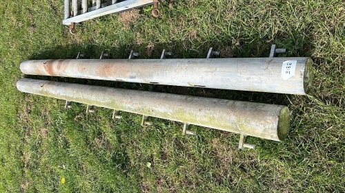 2 x gate posts