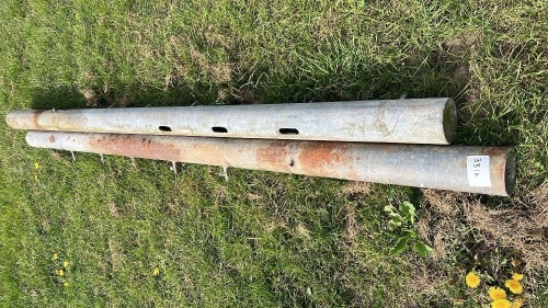 2 x gate posts