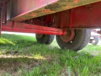 27ft Metcalf bale trailer, hydraulic brakes, 2016 - 7