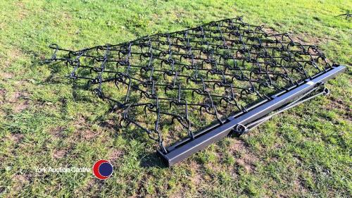 New 8ft trailed grass harrow/chain harrow