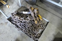 Heavy duty lifting chain and cart - 2