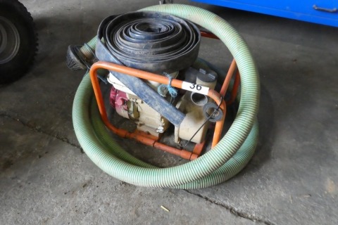 Petrol water sprinkler hose