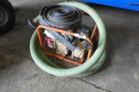 Petrol water pump & hose