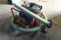 Petrol water pump & hose - 2