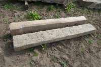 17 x concrete railway sleepers - 4
