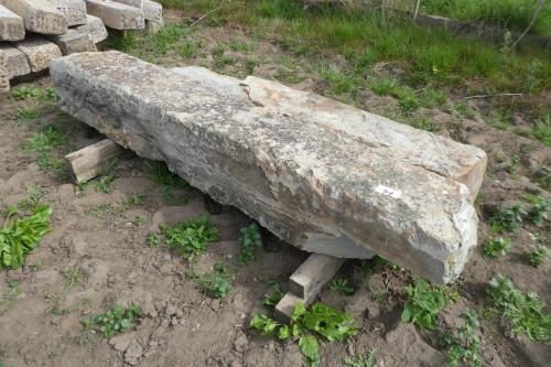 2 x stone gate posts