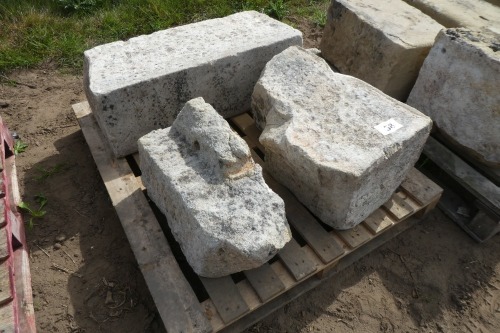 Pallet of stone