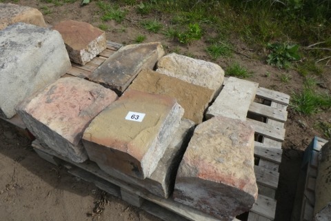 Pallet of stone