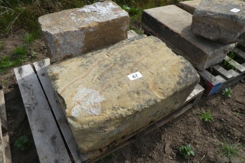 Pallet of stone