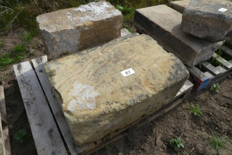 Pallet of stone