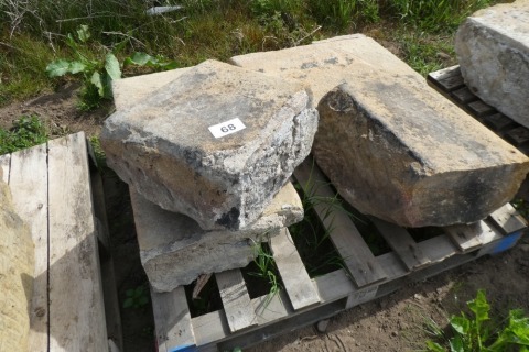 Pallet of stone