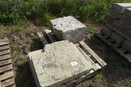 Pallet of stone