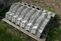 20 x Cement fibre roof sheets - 2
