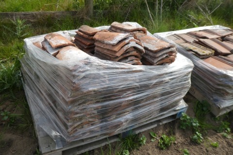 Pallet of tiles