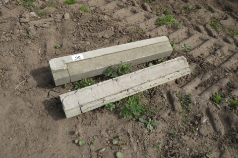 2 x stone lintels, approx 3ft