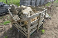Crate of stone