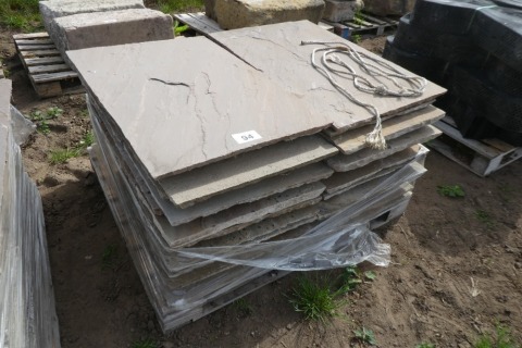 Pallet of Indian stone, approx 11.5sqm