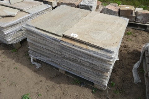 Pallet of Indian stone, appros 11.5sqm