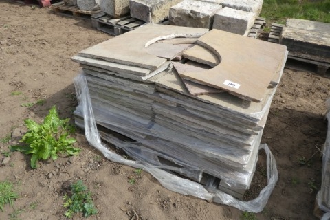 Pallet of Indian stone
