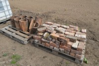 Clay pipes and reclaimed bricks - 2