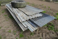 Pallet of mixed corregated roof sheets - 2