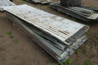 Pallet of corrugated roofing sheets, mixed - 2
