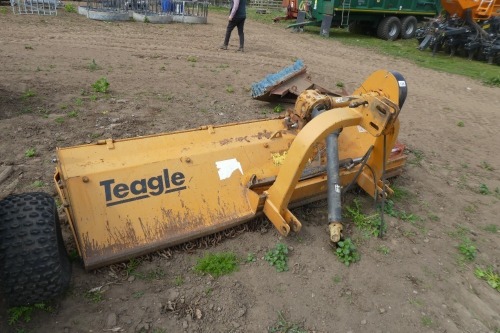Teagle 2.4m flail mower, hydraulic offset for spares