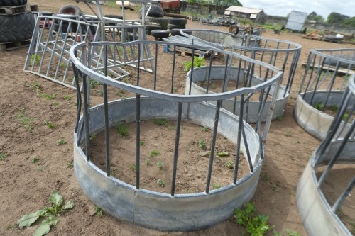 2 sheep ring feeders