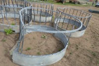 2 sheep ring feeders - 2