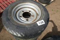 6 x 185/70 R13C wheels and tyres - 2