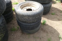 3 x 195/50 R13C tyres
