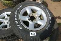 5 x 245/70 R16 wheels and tyres - 2