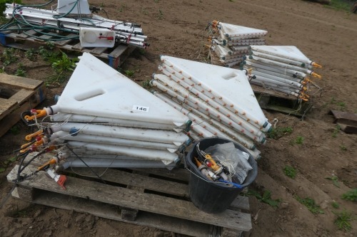 2 x pallets of poultry drinkers, 40 in total