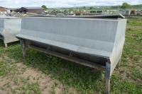 Galvanised double sided 8ft hogg feeder - 2