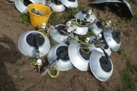 10 x Ceram gas heaters