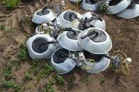 10 x Ceram gas heaters