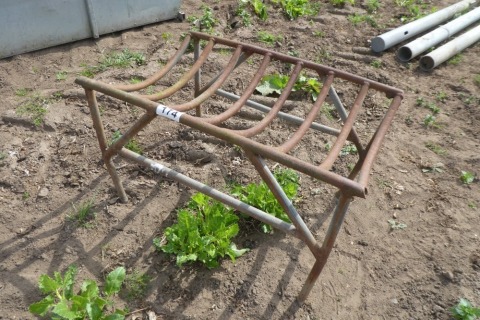 Oil drum cradle