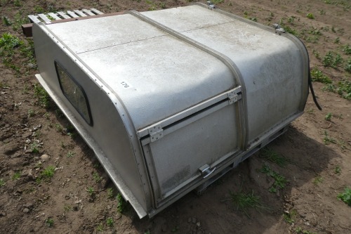 Steel pickup canopy