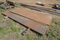 Quantity of steel plates - 2