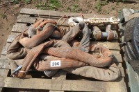 Tow rope, D-links and hook