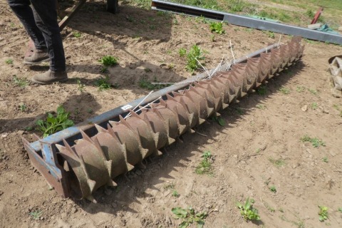 Steel 4m packer roller
