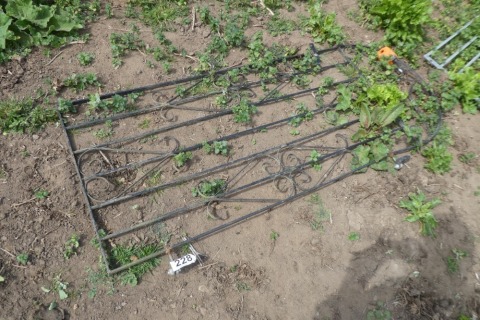 Garden gate, approx 2ft wide