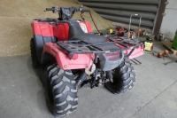Honda 520 TRX Quad bike, electric shift gearbox, front winch, YY23LTE, 1325 hrs - 4