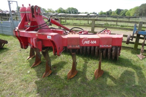 HE-VA 7-leg subsoiler, hydraulic auto reset, 2006