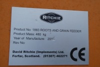 Ritchie auger bucket on Q-fit brackets - 4