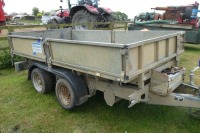 Ifor Williams TT105 tipping trailer, c/w sides - 2