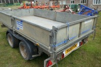 Ifor Williams TT105 tipping trailer, c/w sides - 3