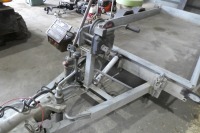 Hazelwood 12ft twin axle trailer c/w winch, 2015 - 2